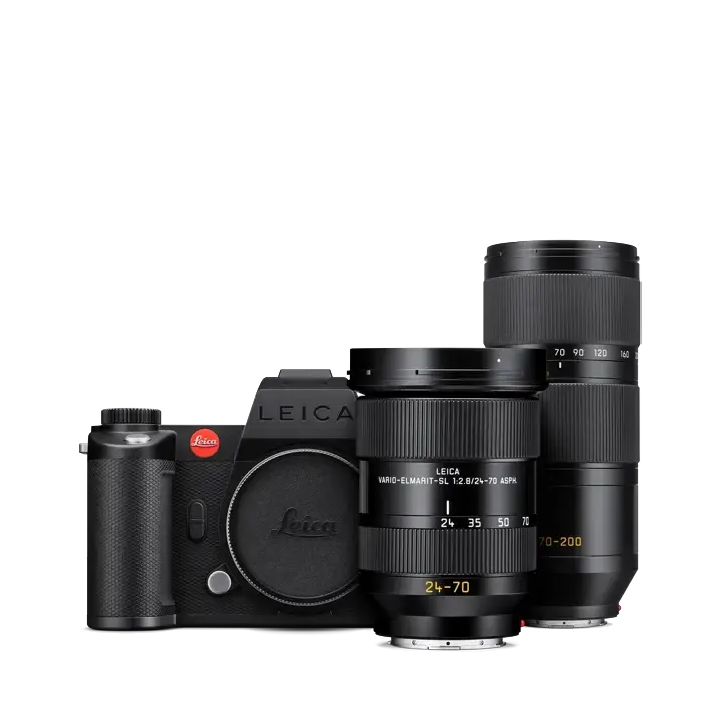 Leica SL3-S kit with Vario-Elmarit-SL 24-70 f/2.8 + 70-200 f/2.8 ASPH.