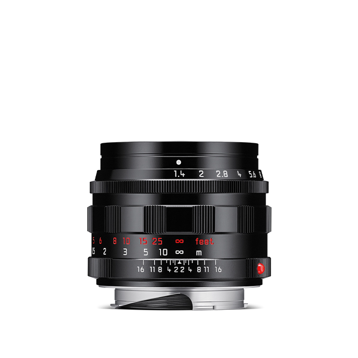 Leica 라이카 Summilux-M 50mm f/1.4, Glossy Black Paint Finish