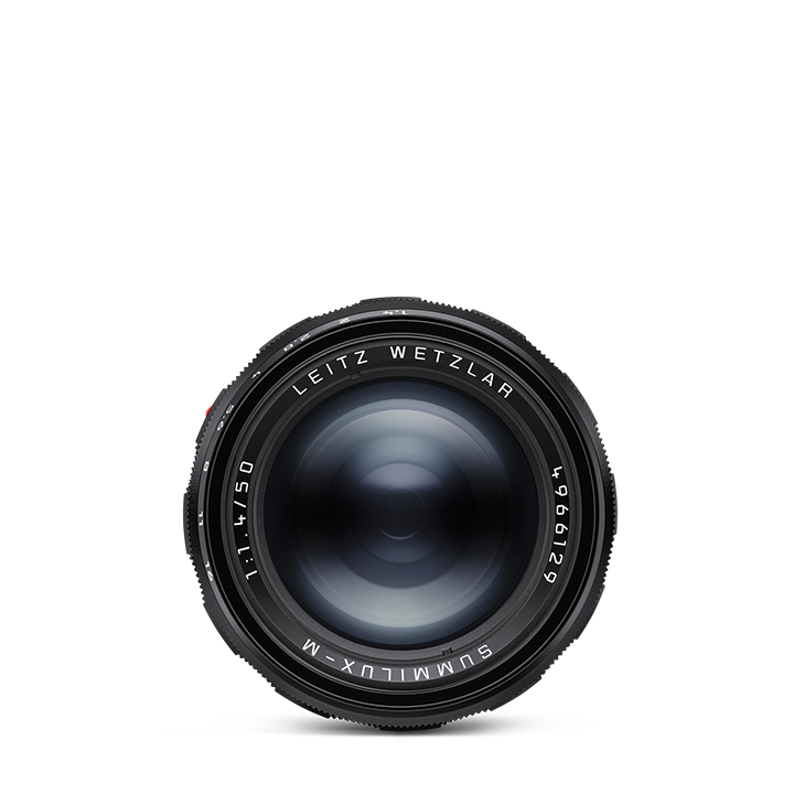 Leica 라이카 Summilux-M 50mm f/1.4, Glossy Black Paint Finish