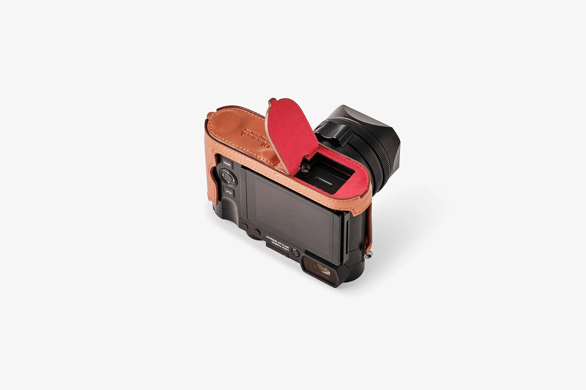 Leica 라이카 Oberwerth TagCase Q3 Cognac